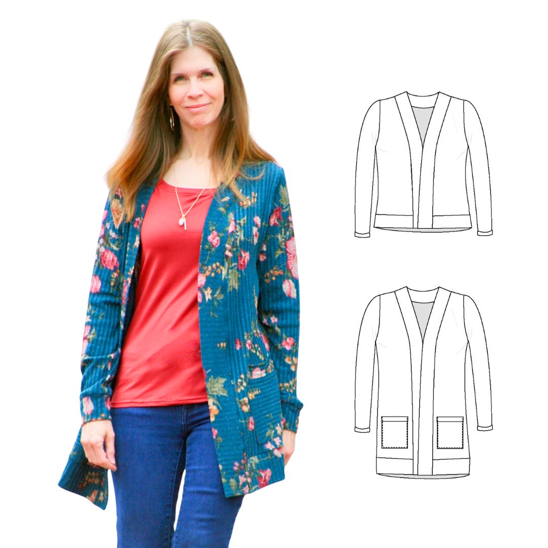 Harper classic knit cardigan and duster