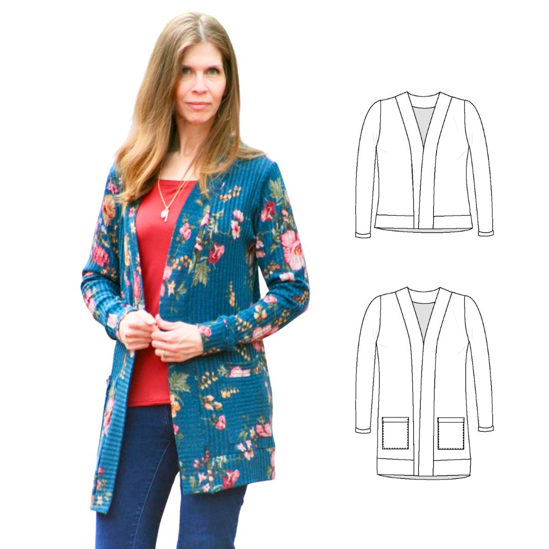 Harper classic knit cardigan and duster