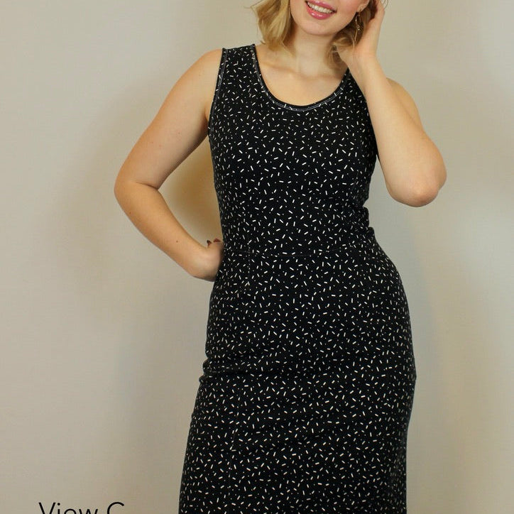 Idun jersey dress - PDF pattern - Ploen Patterns