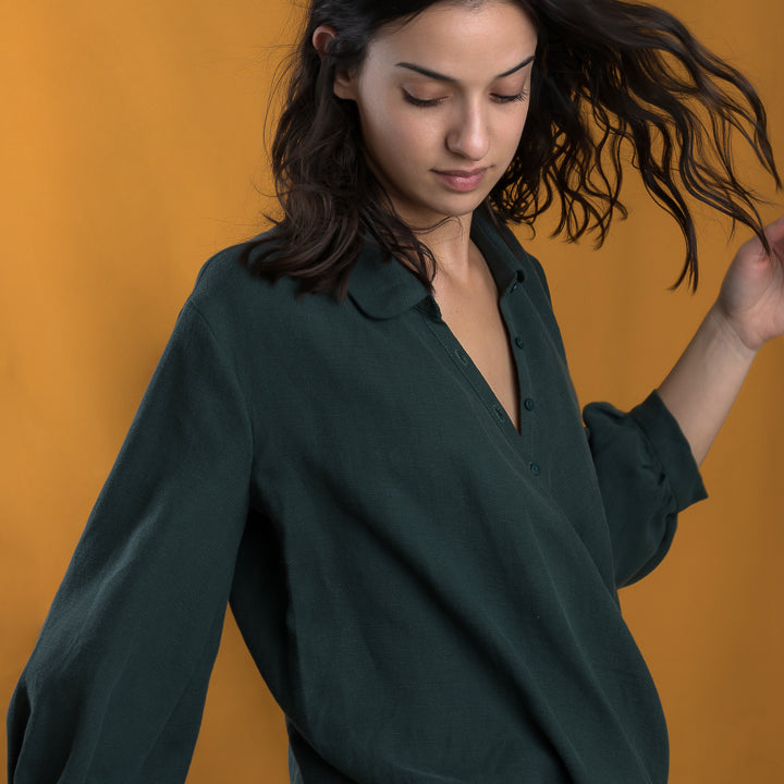 Chemise croisée Jane