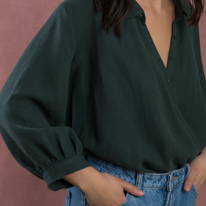 Chemise croisée Jane