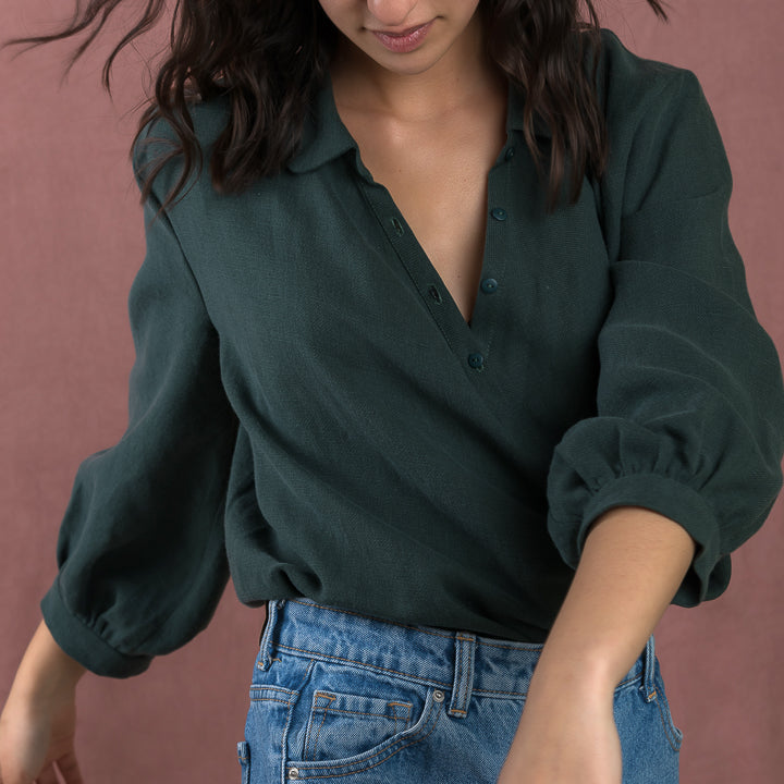 Chemise croisée Jane