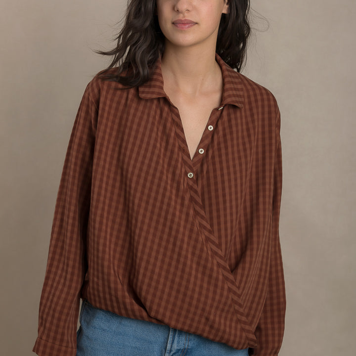 Chemise croisée Jane