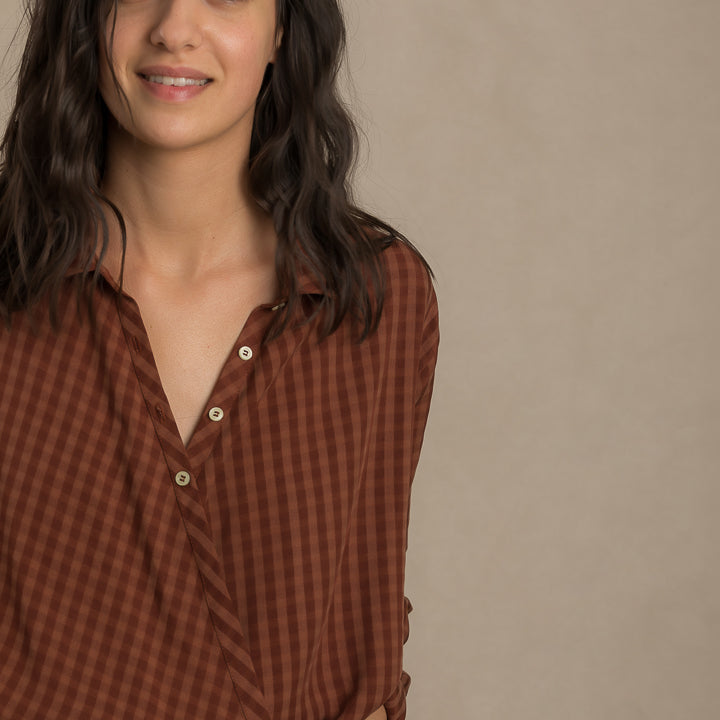 Chemise croisée Jane