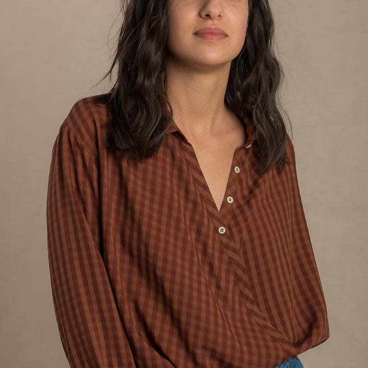 Chemise croisée Jane