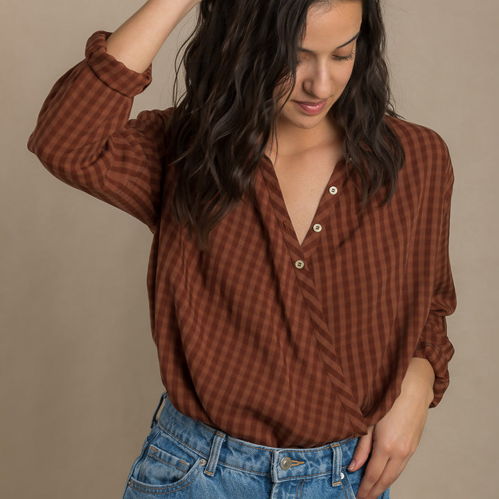 Chemise croisée Jane