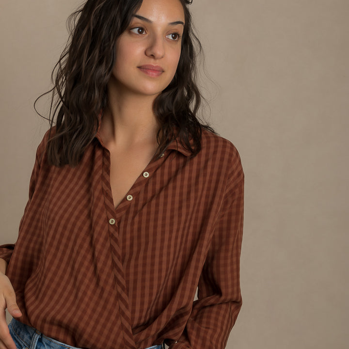 Chemise croisée Jane