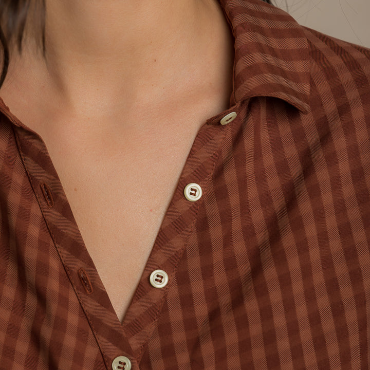 Chemise croisée Jane