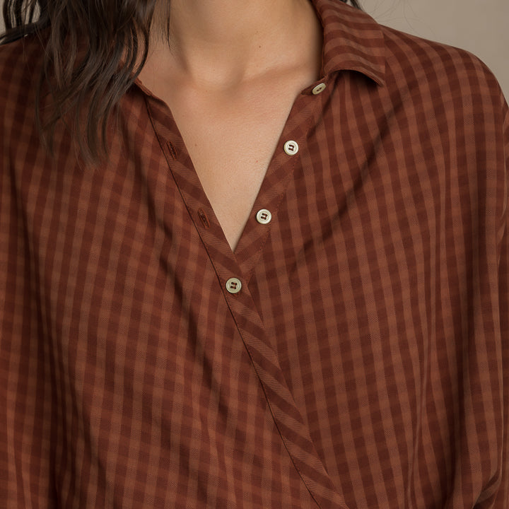 Chemise croisée Jane
