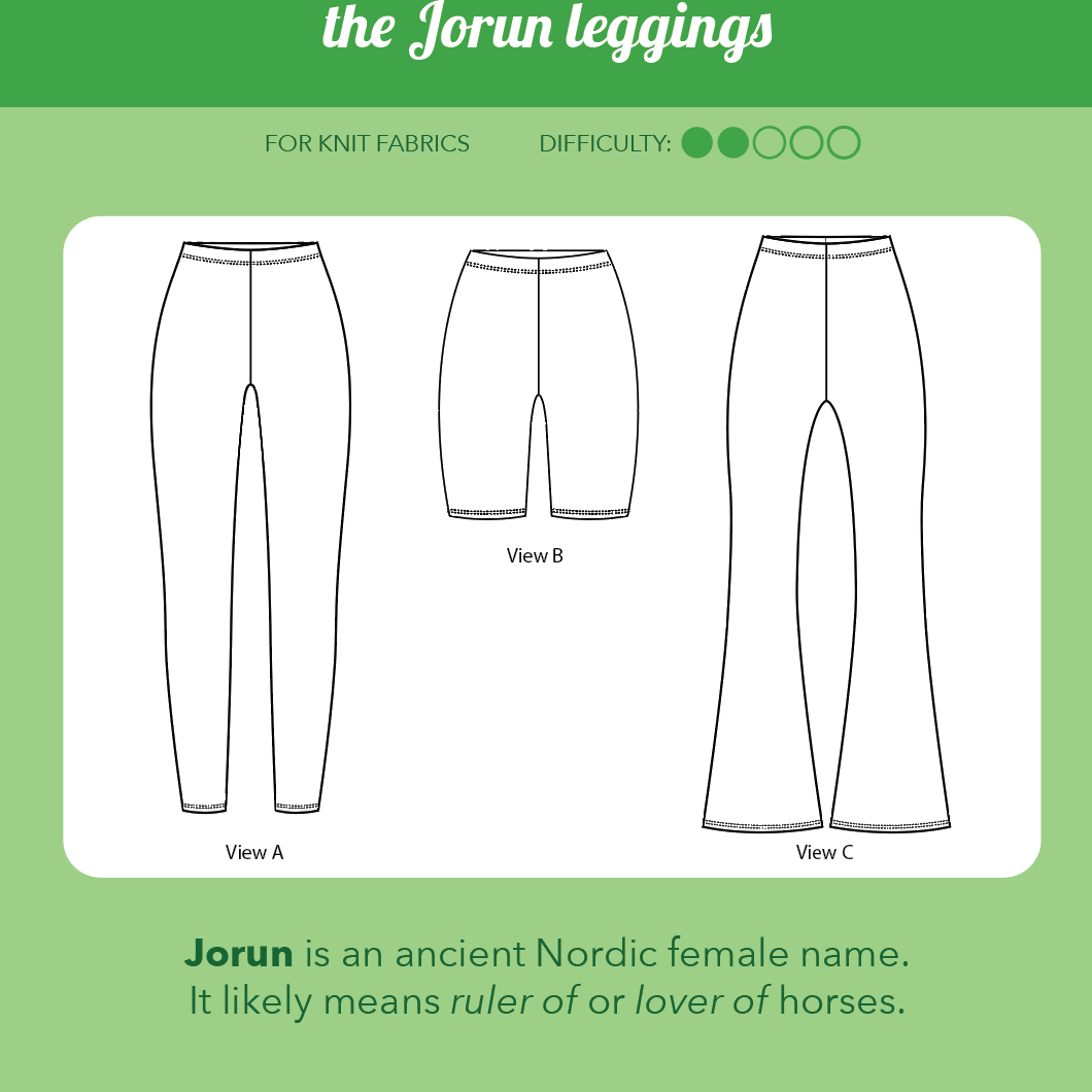 Jorun leggings PDF Pattern