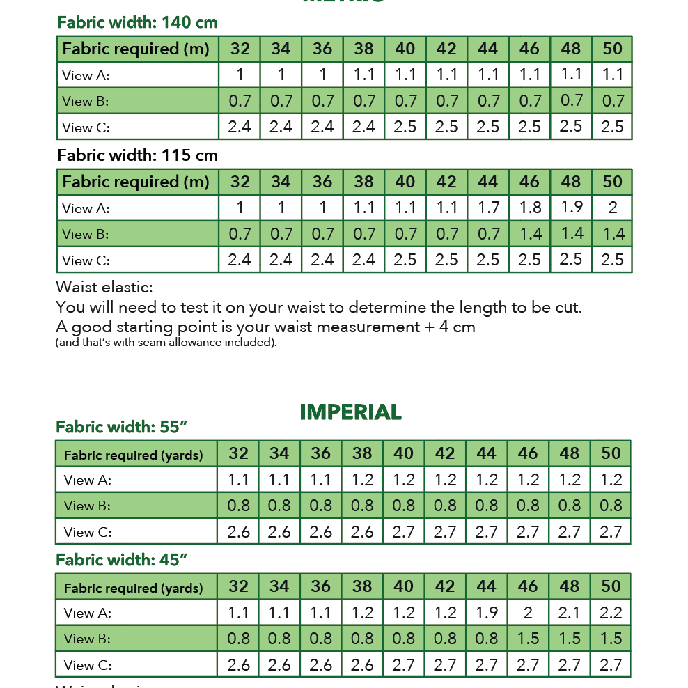 Jorun leggings PDF Pattern