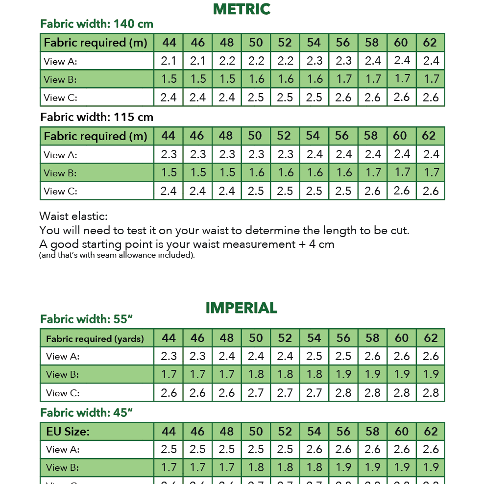 Jorun leggings PDF Pattern