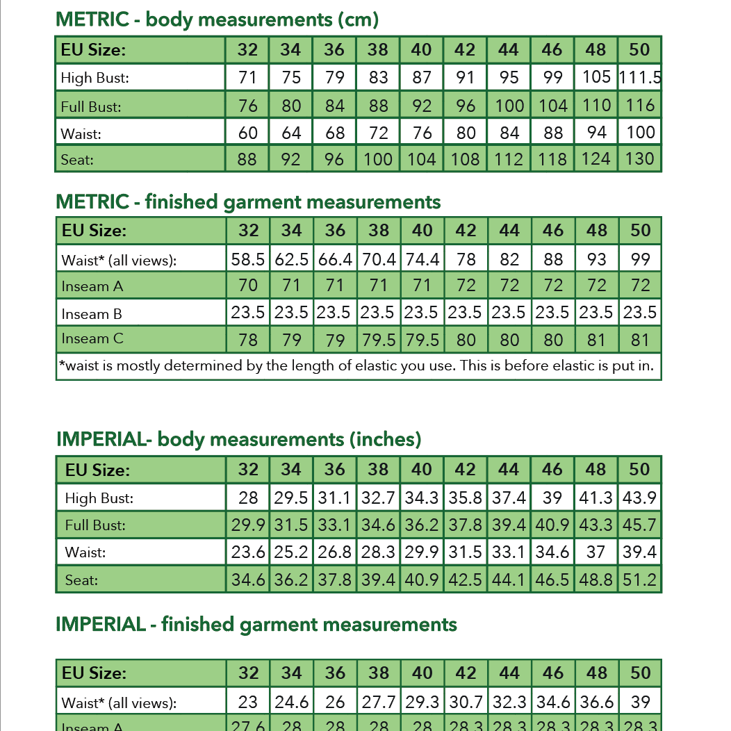 Jorun leggings PDF Pattern