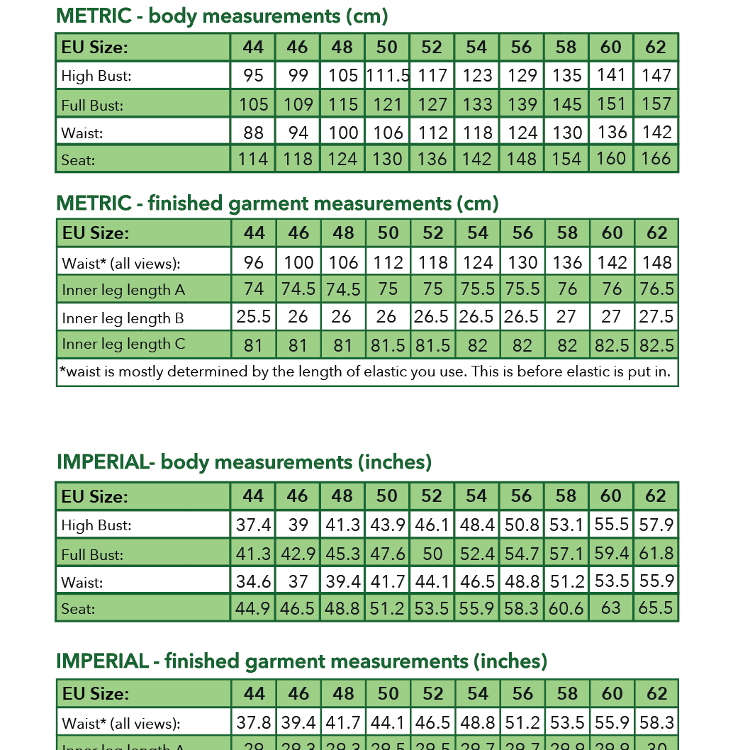 Jorun leggings PDF Pattern