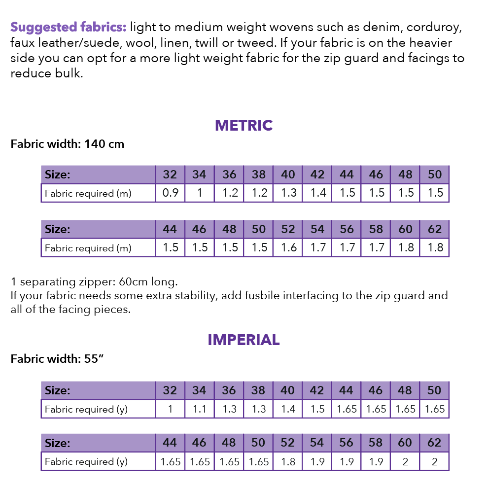 Silje Skirt PDF Pattern