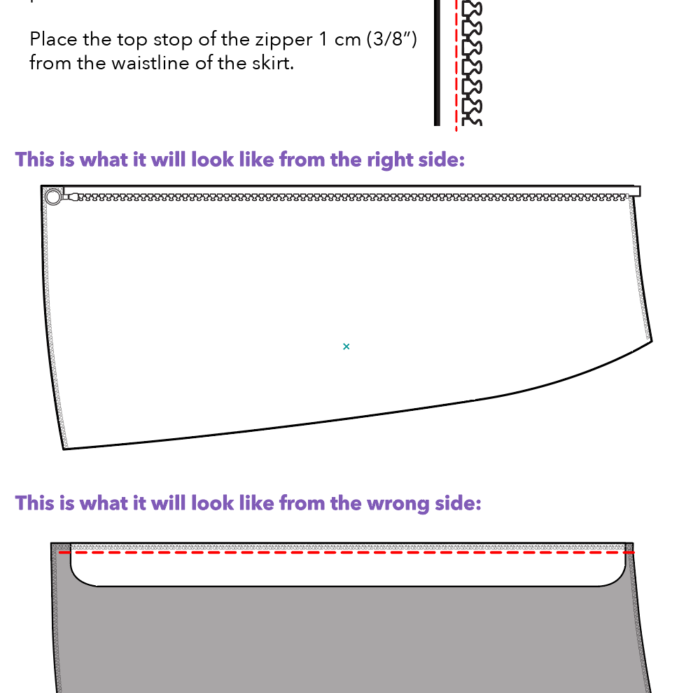 Silje Skirt PDF Pattern