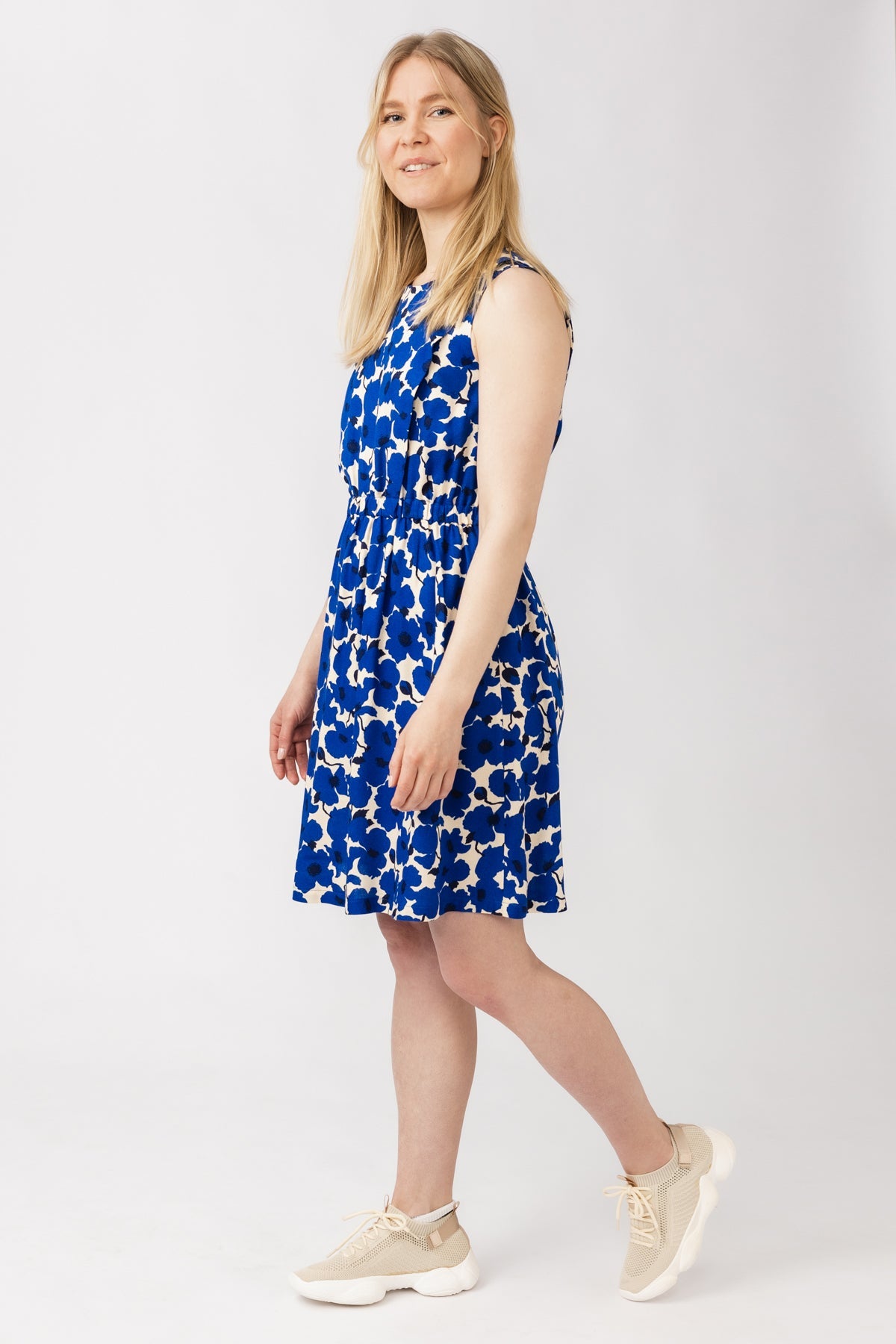 Elastic waist dress sewing pattren