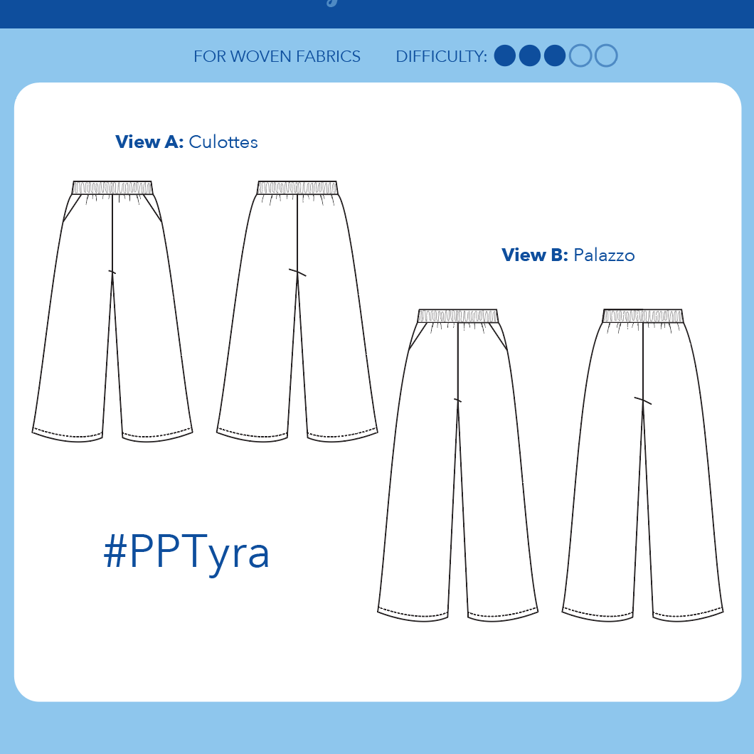 Tyra trousers PDF Pattern