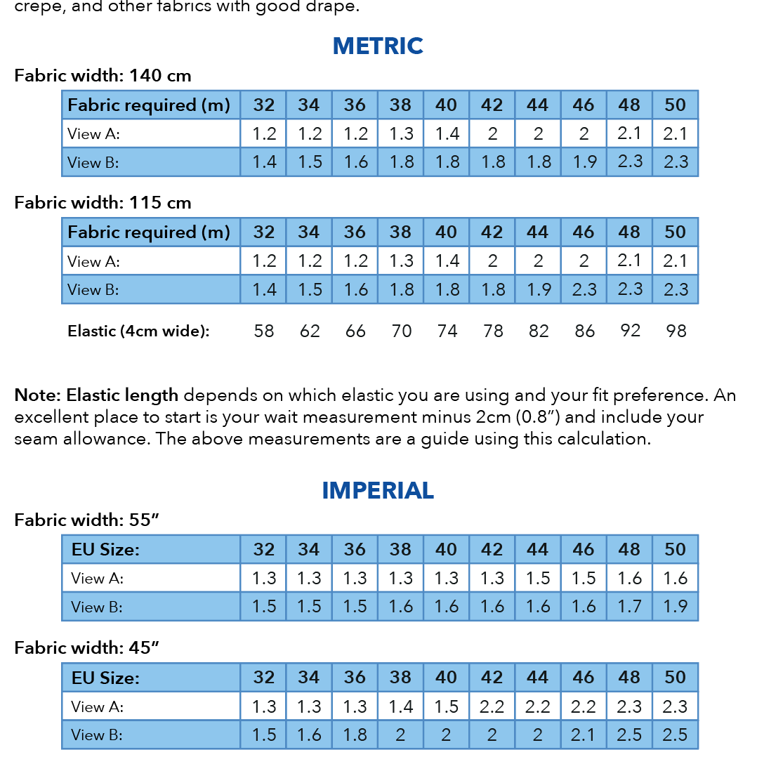 Tyra trousers PDF Pattern