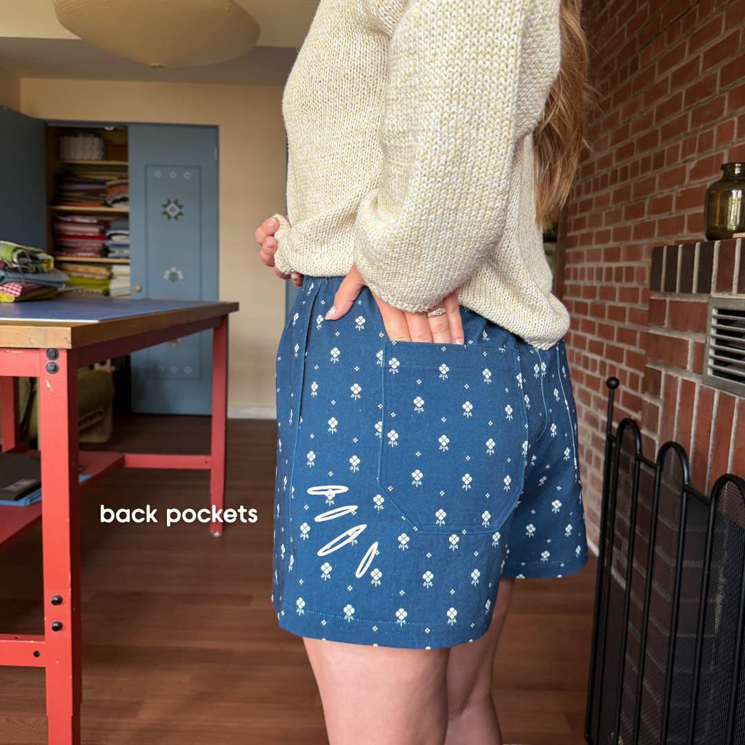 Avenue Shorts Sewing Pattern