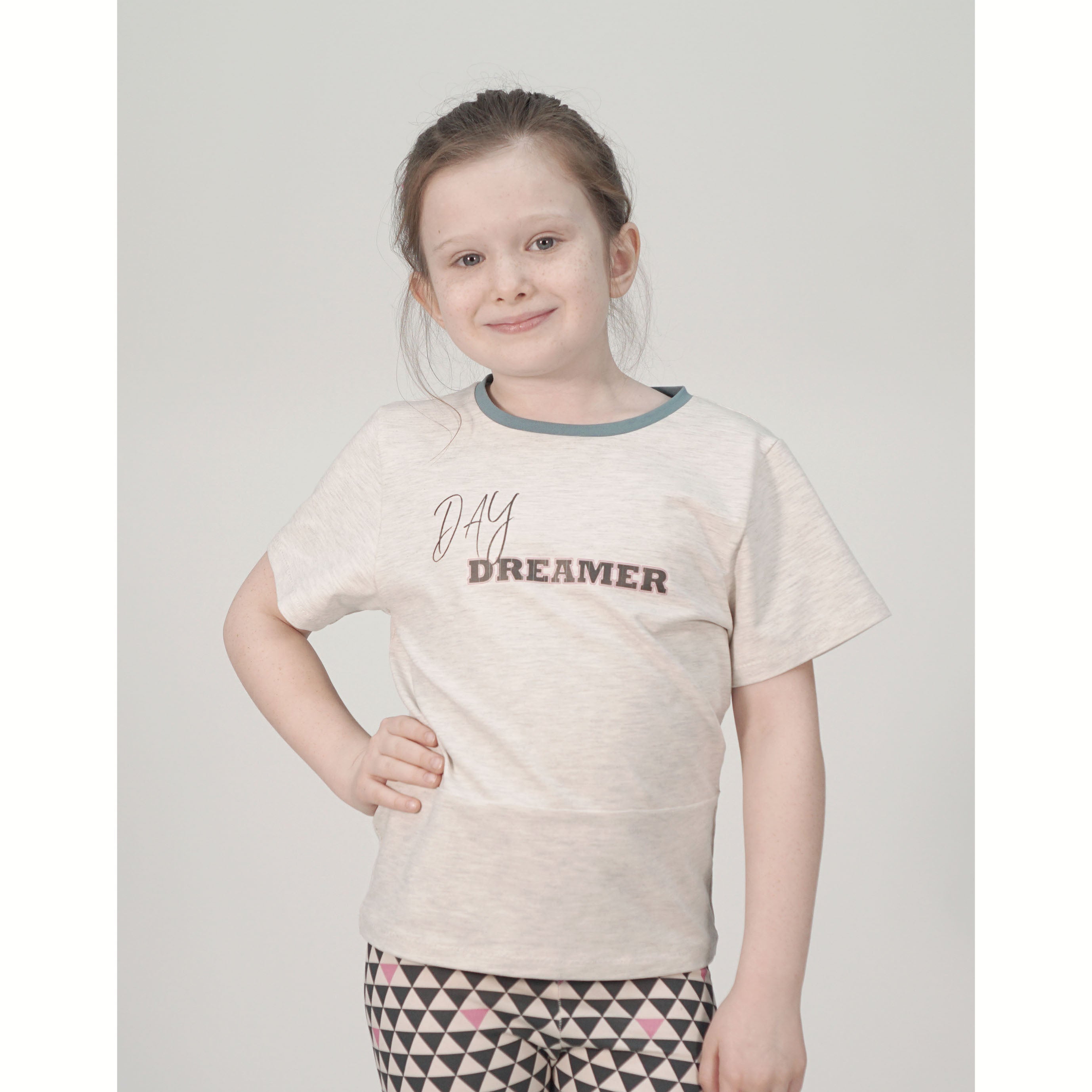 Kids Mix and Match Style Tee, T-Shirt PDF Sewing Pattern