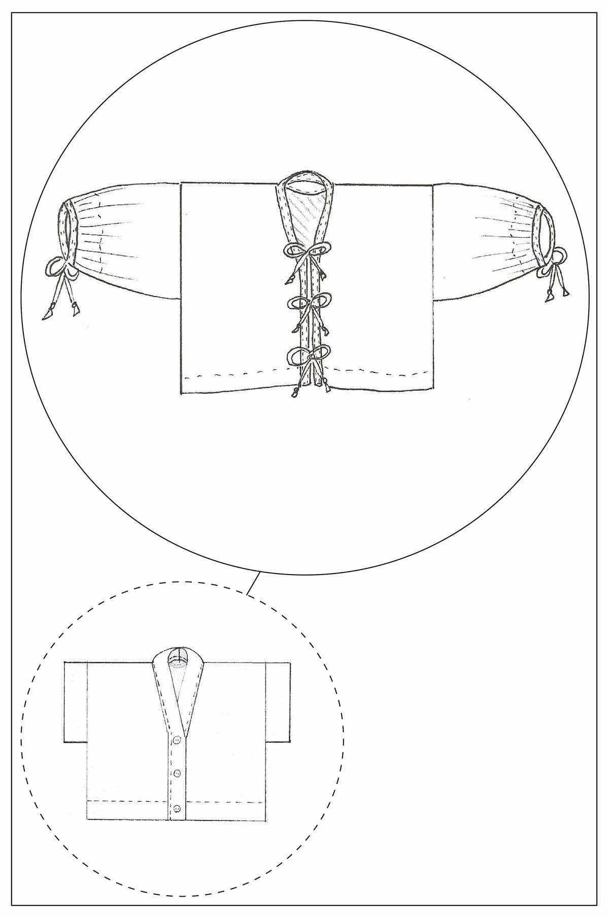 BOW TOP - HACK PDF - ADD ON TO 'ZW CROPPED SHIRT' PATTERN