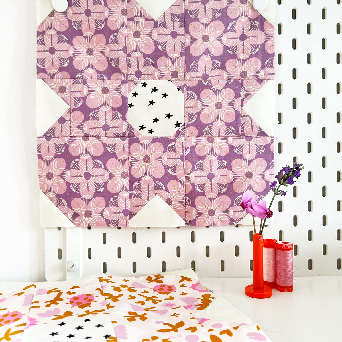 Flower Friends Quilt pattern