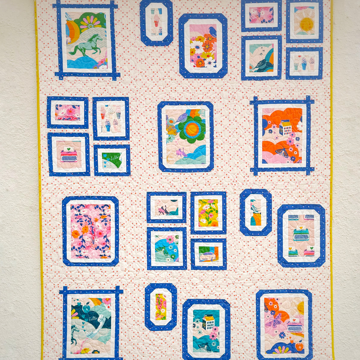 Gallery Wall Quilt pattern