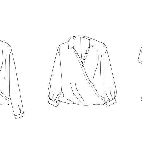 Chemise croisée Jane