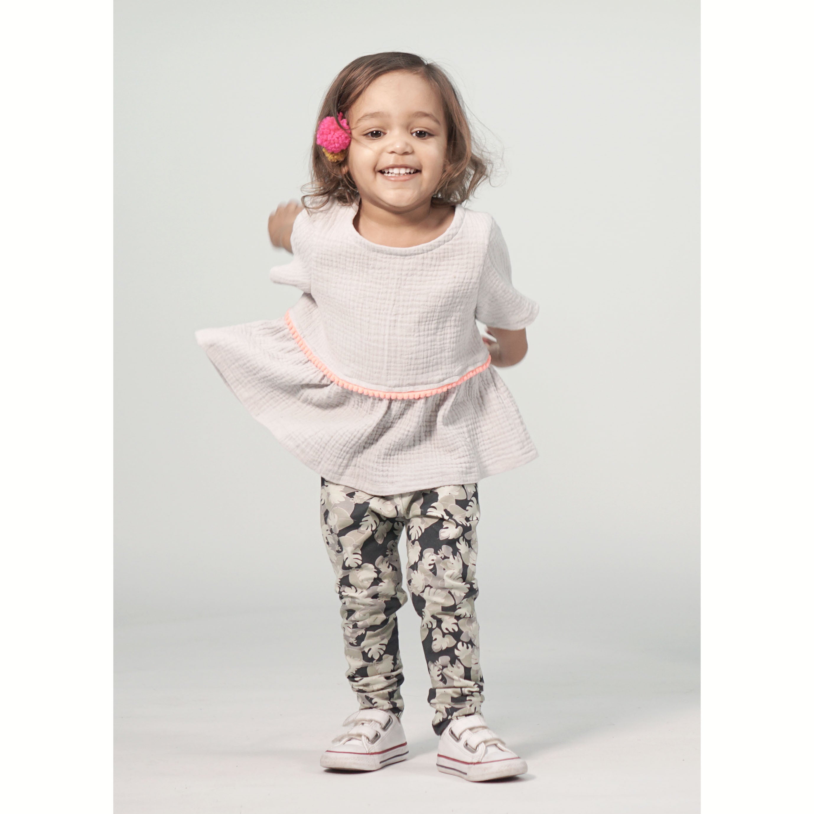 Kids Woven Tunic & Dress PDF Sewing Pattern, Girls aged 1-11 years
