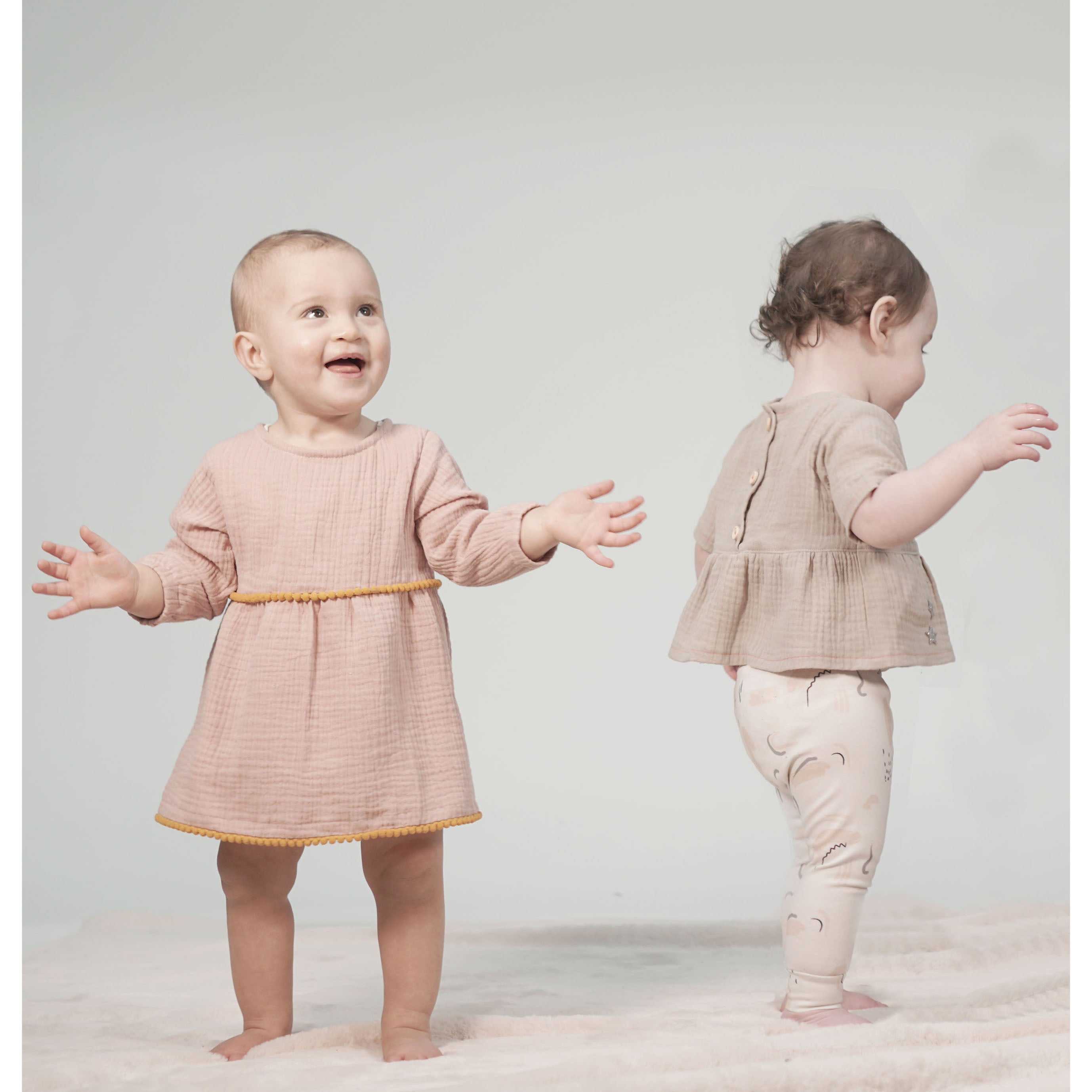 Baby and toddler Woven Tunic/Dress Paper PDF Sewing Pattern