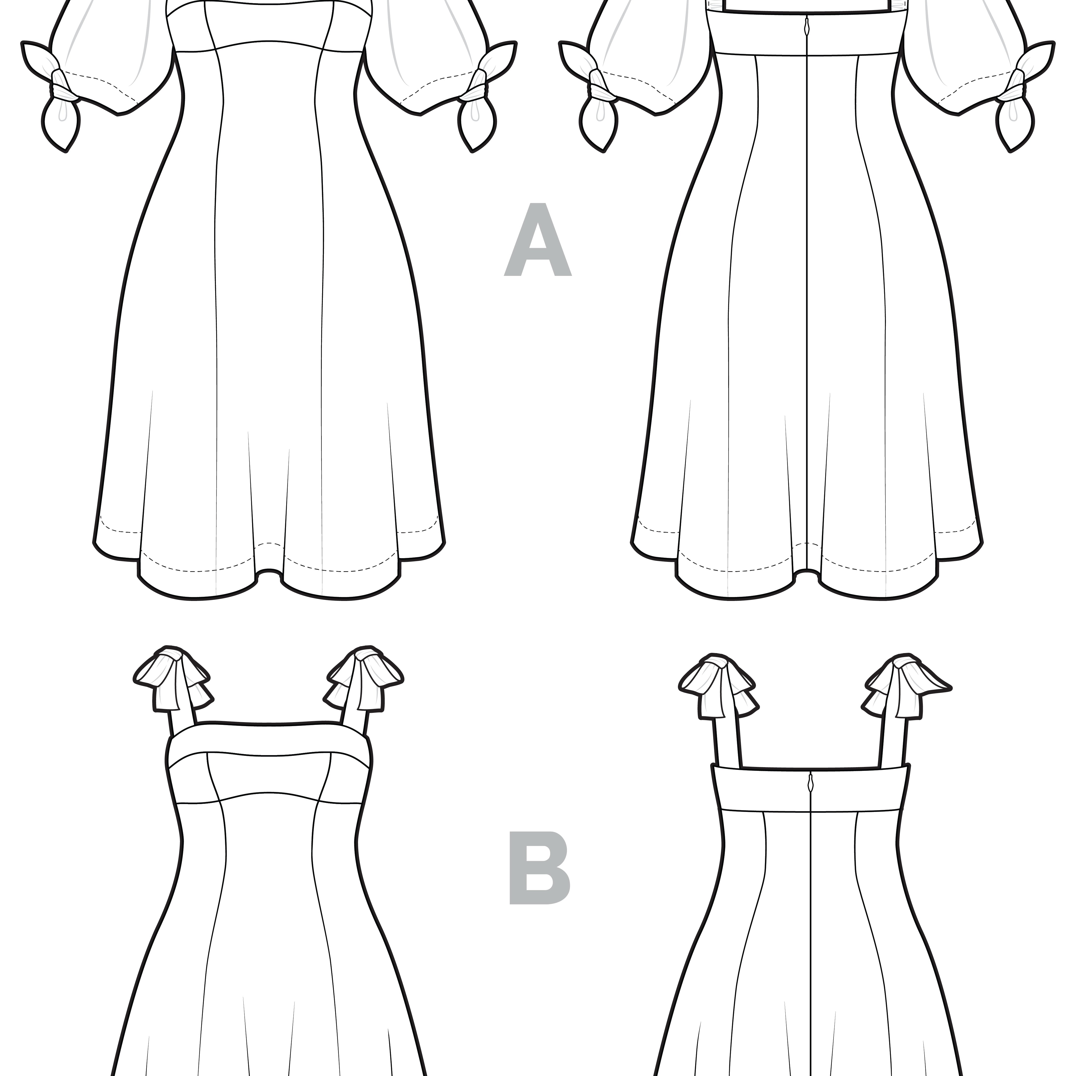 Lilas Dress Pattern