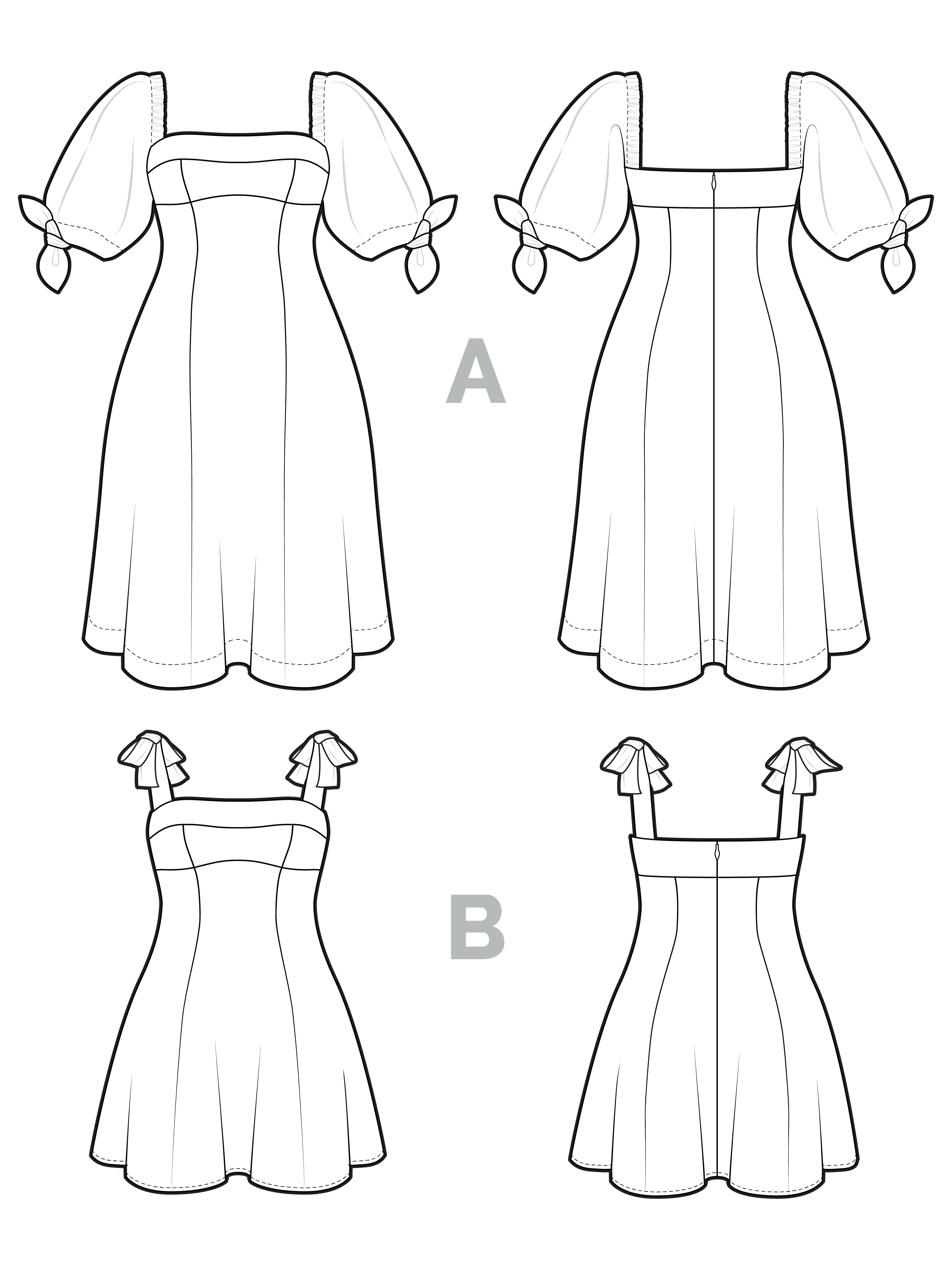 Lilas Dress Pattern