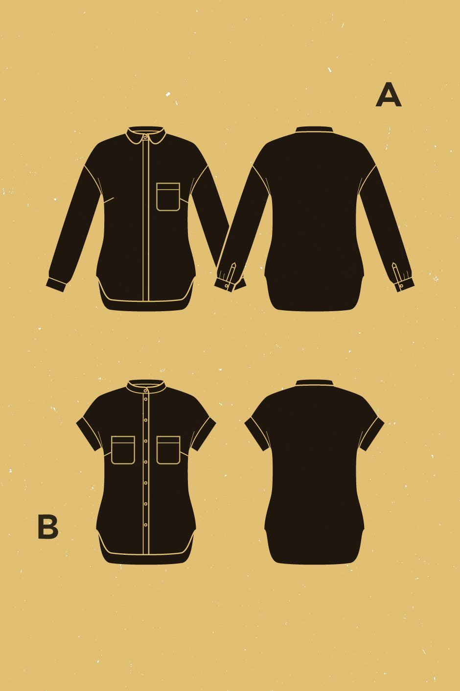 Mélilot Shirt Pattern