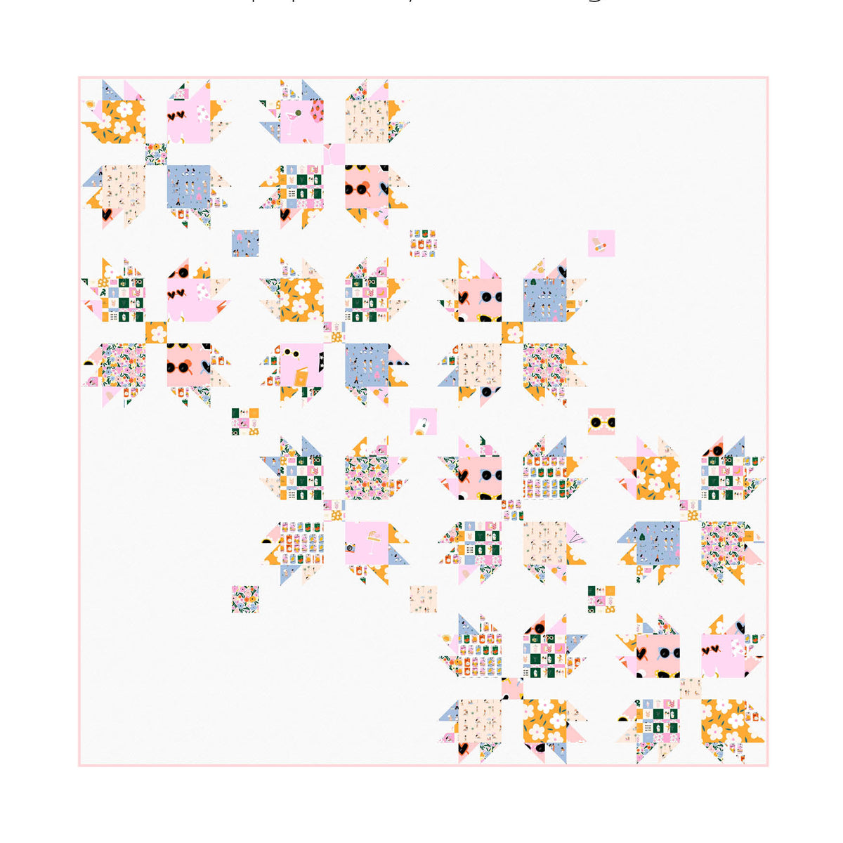 Paw Tracks Quilt Pattern