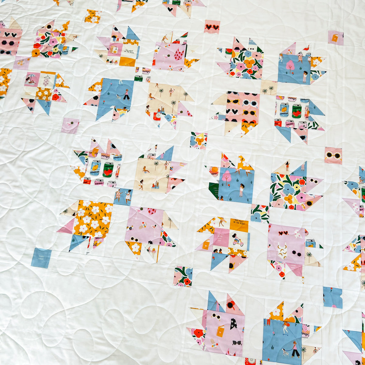 Paw Tracks Quilt Pattern