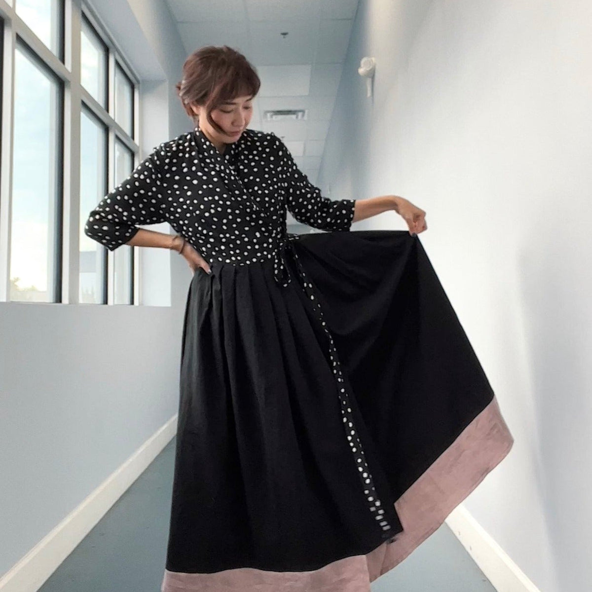 PDF Hanbok Wrap Dress Pattern - Sewing Therapy