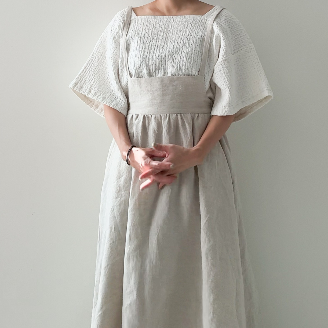 PDF Low Bib Pinafore Pattern - Sewing Therapy