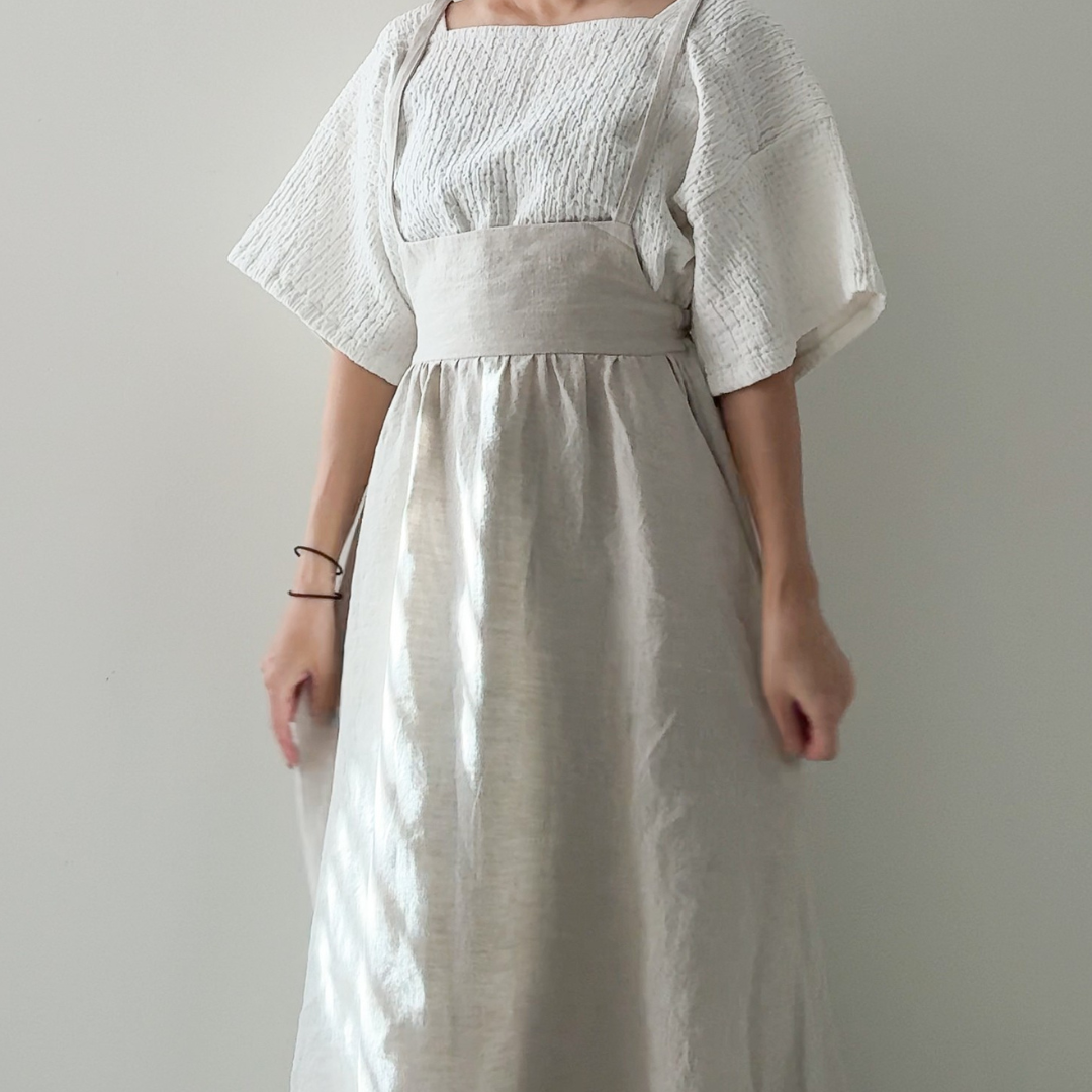 PDF Low Bib Pinafore Pattern - Sewing Therapy