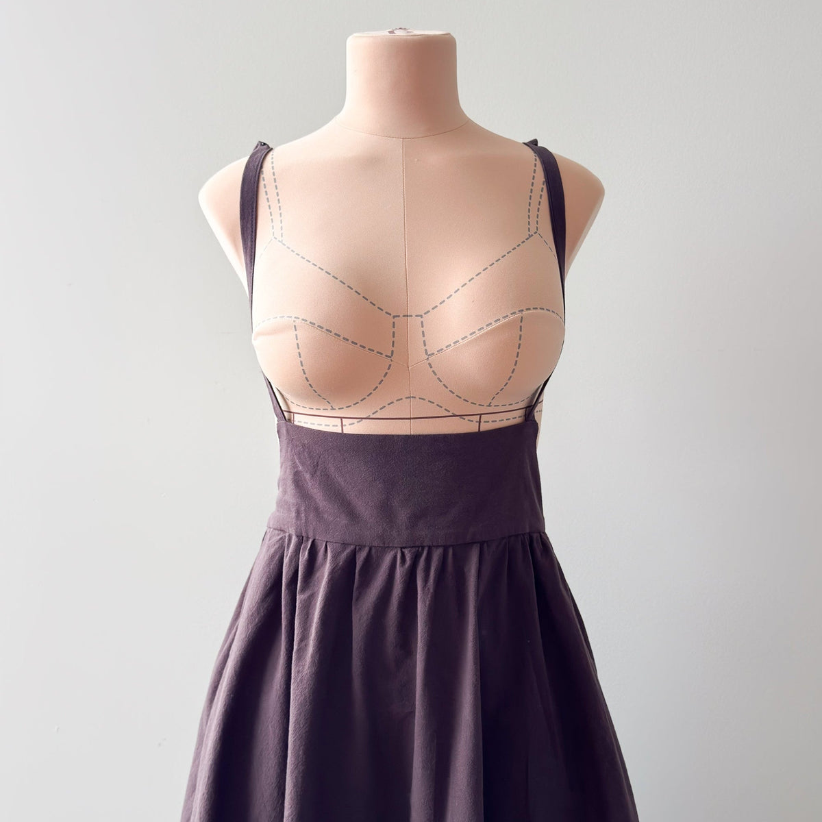 PDF Low Bib Pinafore Pattern - Sewing Therapy