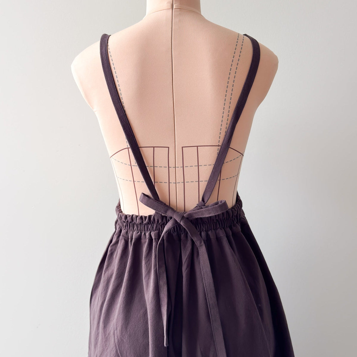 PDF Low Bib Pinafore Pattern - Sewing Therapy