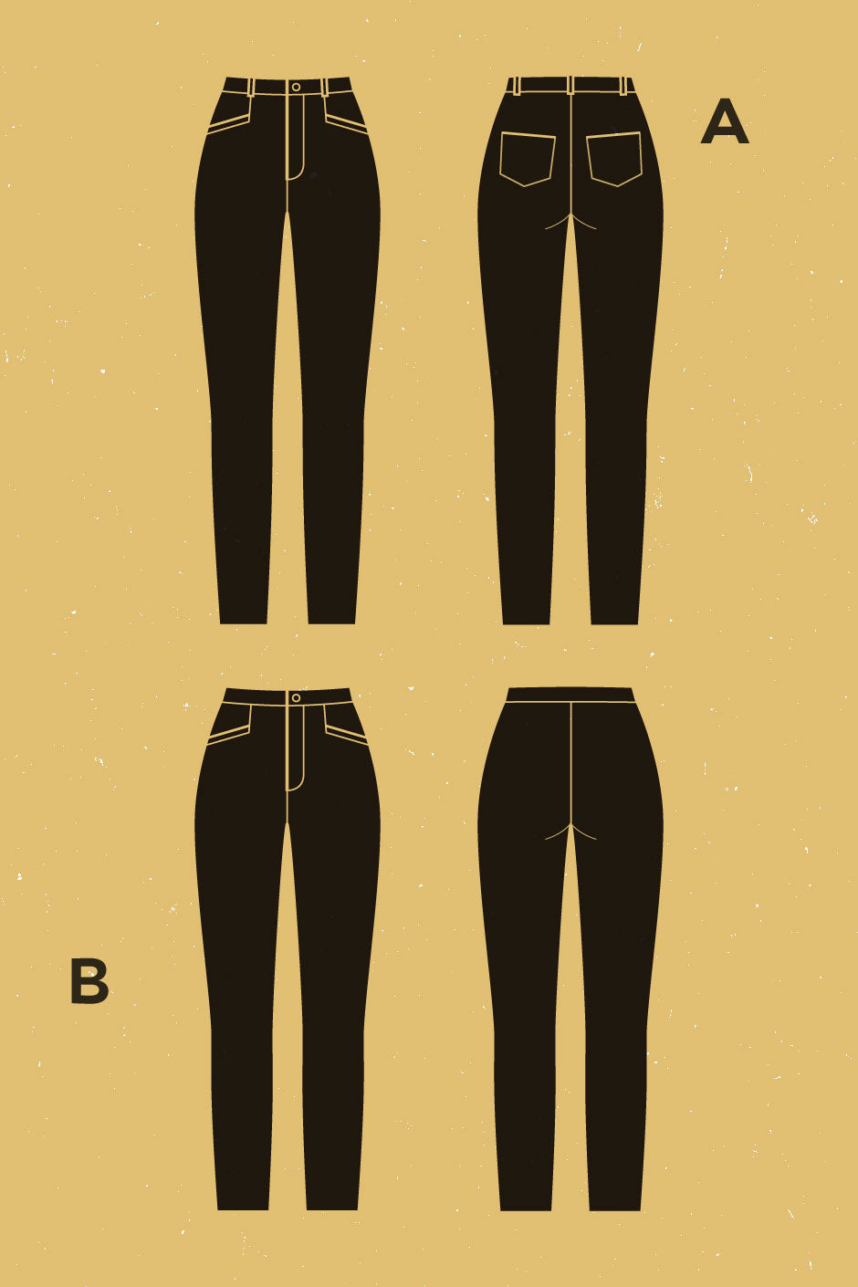 Safran Jeans Pattern