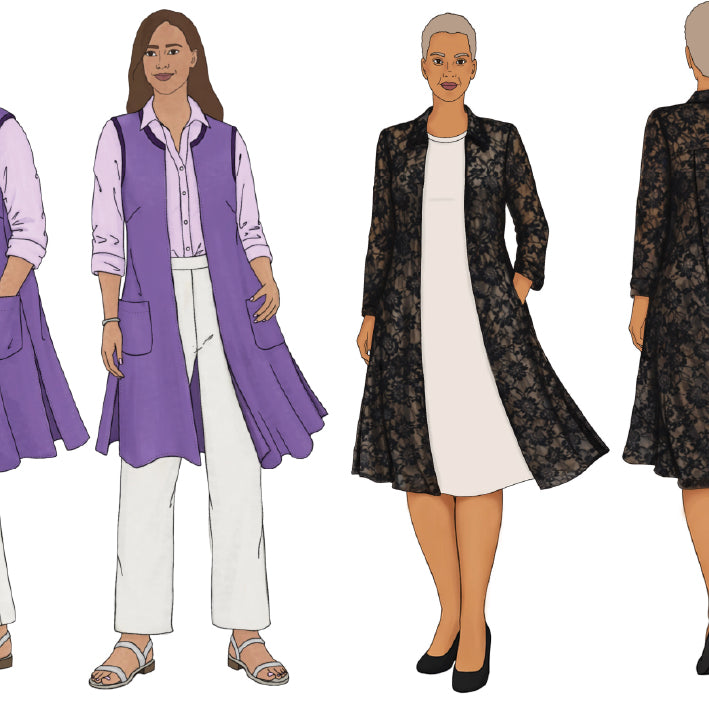 Style Falcon Daring Duster Digital Sewing Pattern