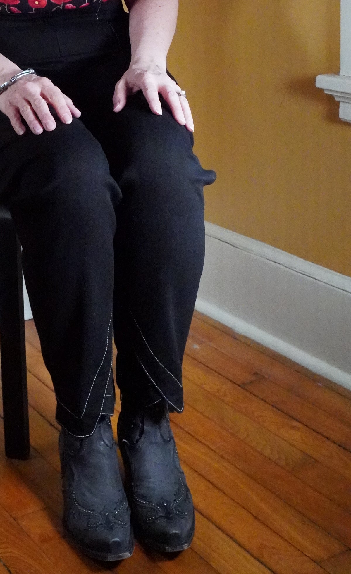 Style Falcon Diamond Hem Trousers Digital Sewing Pattern