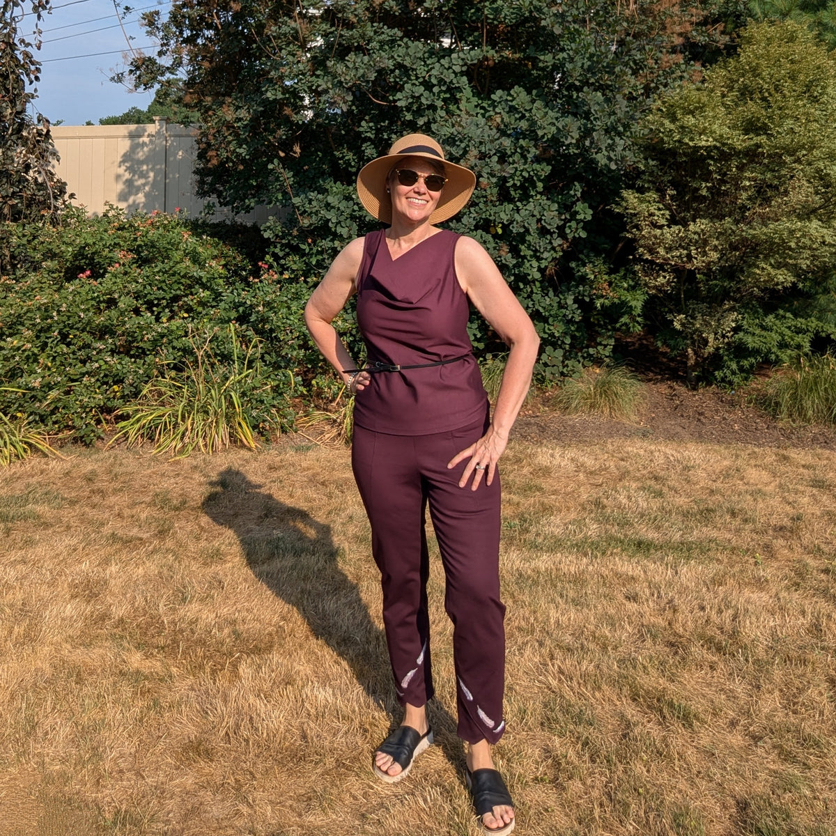 Style Falcon Diamond Hem Trousers Digital Sewing Pattern