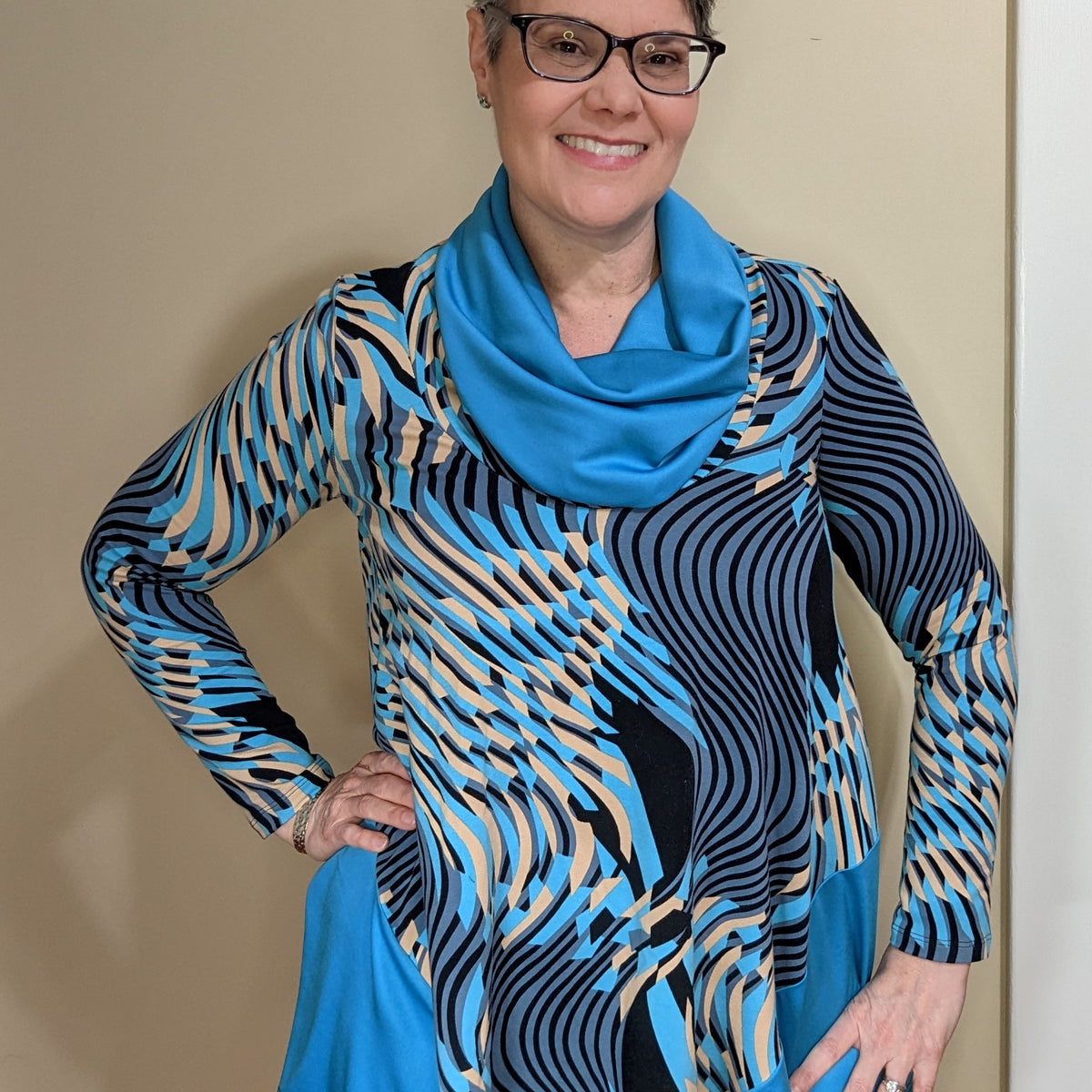 Style Falcon Gorgeous Godet Top Digital Sewing Pattern