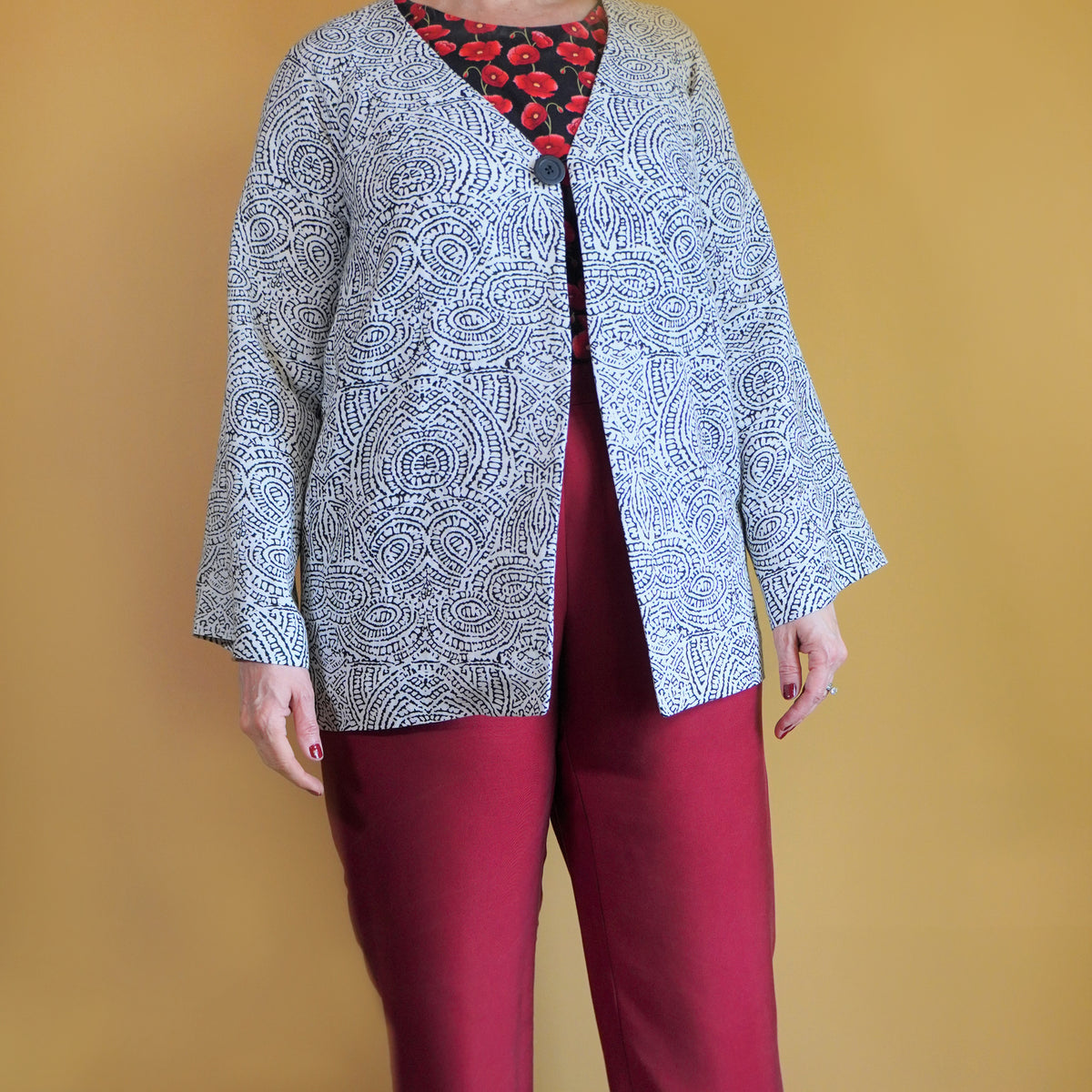 Style Falcon Positive Space Jacket Digital Sewing Pattern