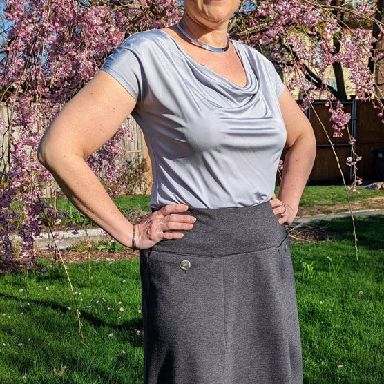 Style Falcon Straight A's Skirt Digital Sewing Pattern