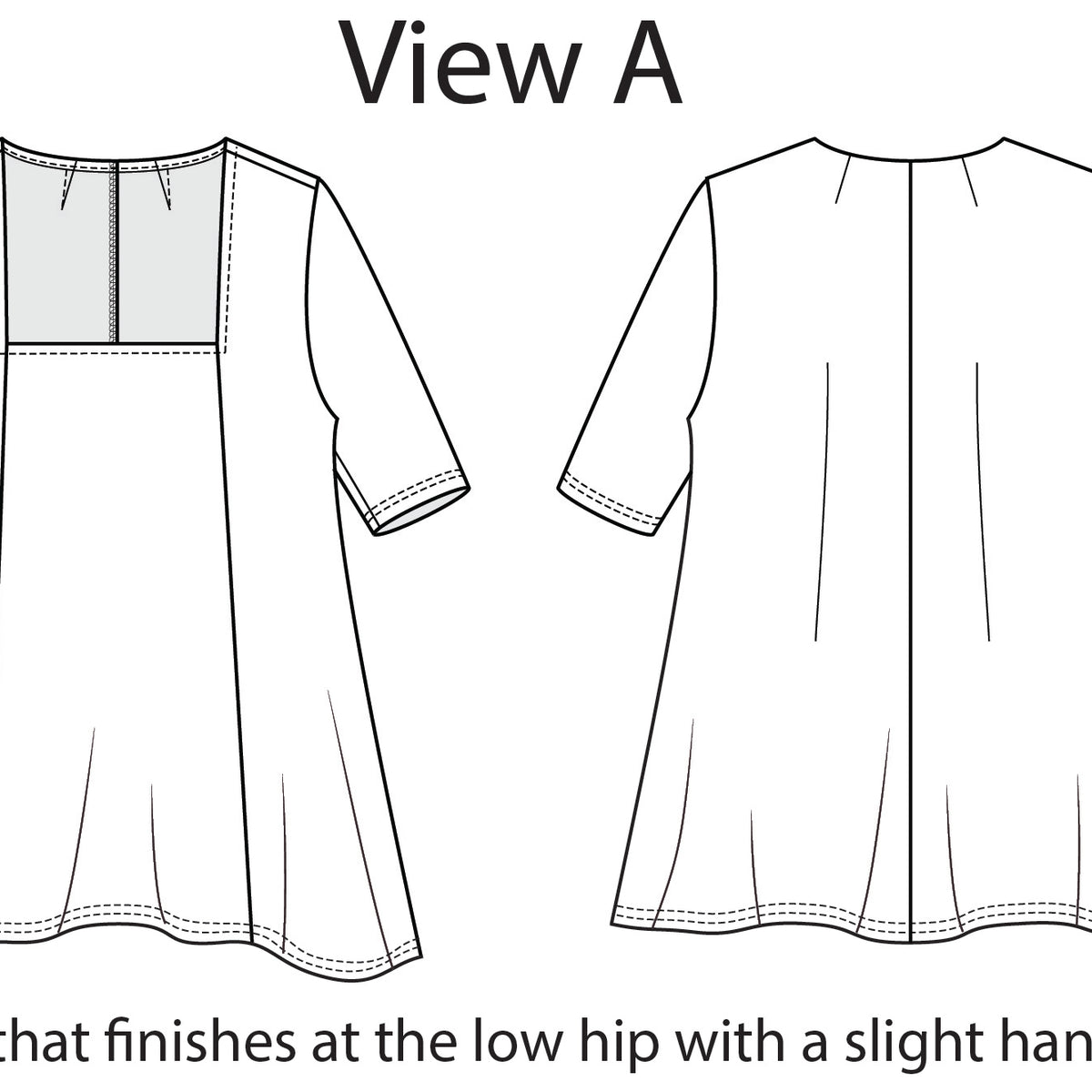 Style Falcon Two-hour Dress Digital Sewing Pattern