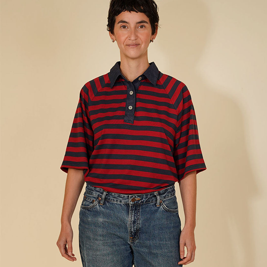 Womens' Rugby Shirt sewing pattern